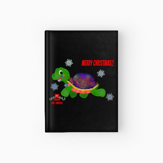"Tinsel the Turtle" (Snowflake Snuggliezz) Hardcover Journal