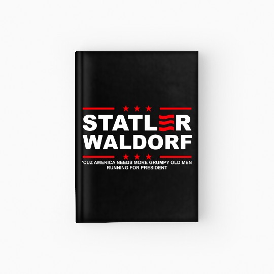 Statler and Waldorf Hardcover Journal