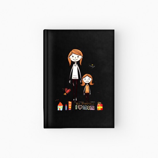 I love my mom Hardcover Journal