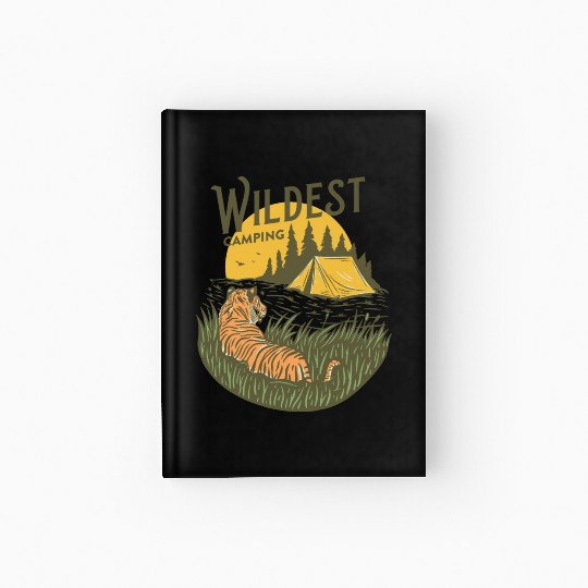 Wildest Camping Hardcover Journal