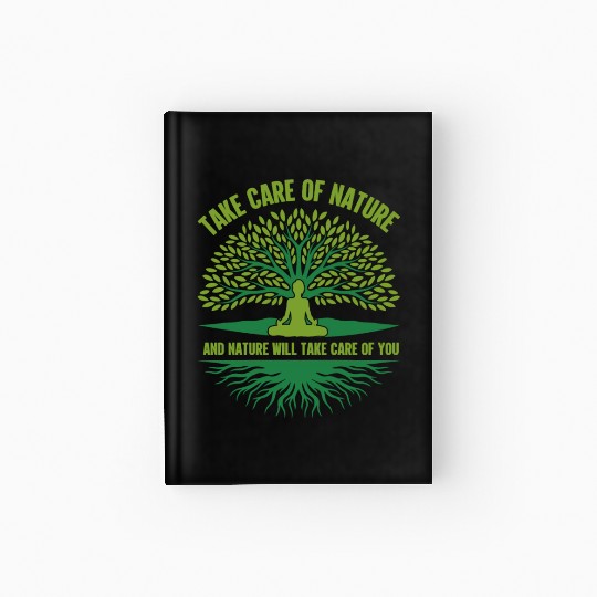 Environment take care nature Hardcover Journal
