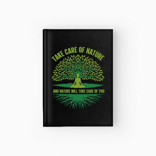 Environment take care nature Hardcover Journal
