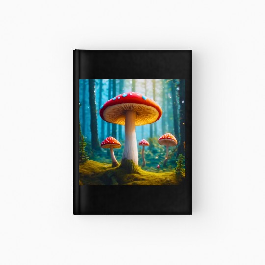 Mellow Mushroom Hardcover Journal