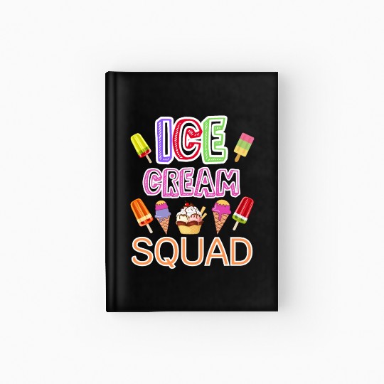 ICE CREAM SQUAD Summer Lover Popsicle Sweet Tooth Hardcover Journal