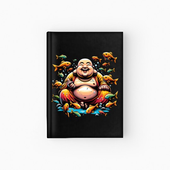Buddhism and Underwater World - Peaceful Diving Hardcover Journal