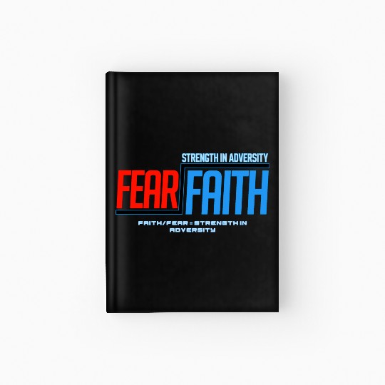 Faith Over Fear Hardcover Journal