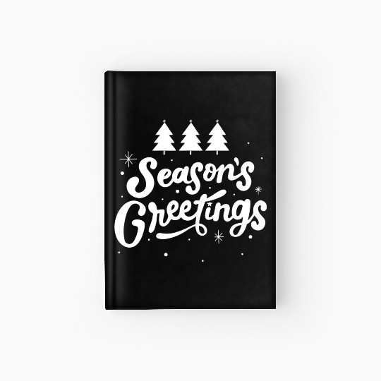 Seasons Greetings Hardcover Journal