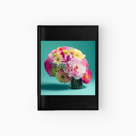 Default flowers brains spring 0 Hardcover Journal