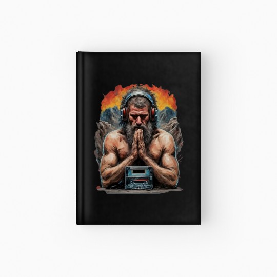 Groovy Stone Age: The Caveman in Beats Ritual Hardcover Journal