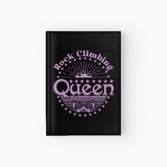 Rock Climbing Queen Hardcover Journal