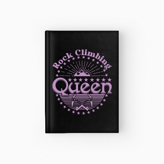 Rock Climbing Queen Hardcover Journal
