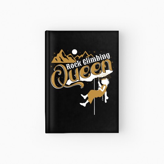 Rock Climbing Queen Hardcover Journal