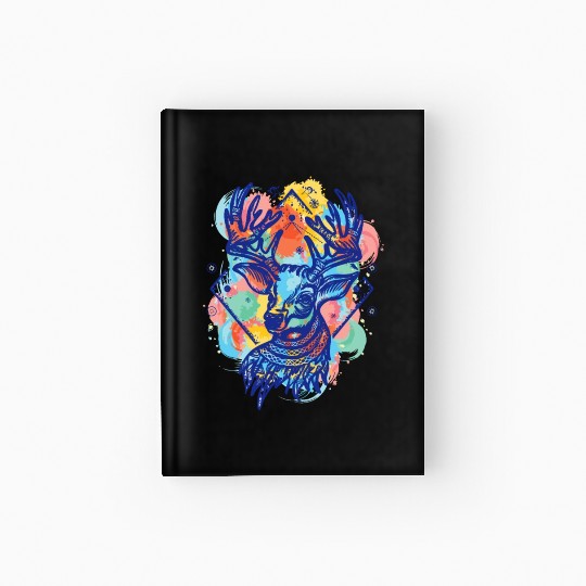 Winter Wonderland: Deer Color Design Hardcover Journal