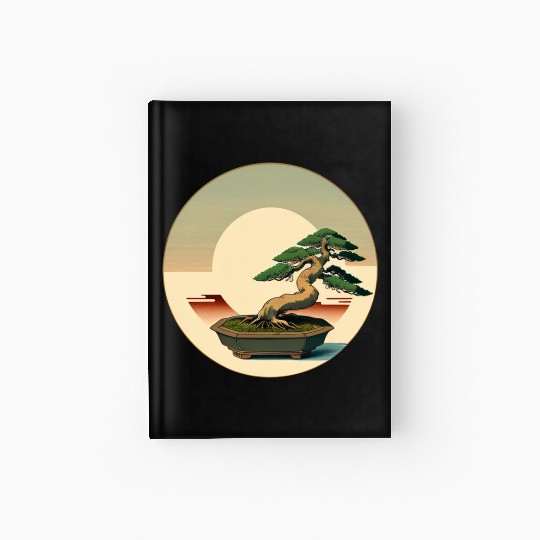 Elegant Bonsai Hardcover Journal