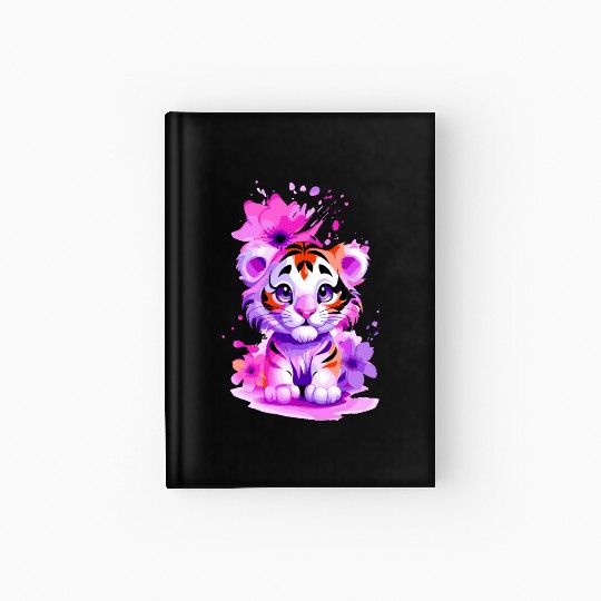 Tiger Cub Hardcover Journal