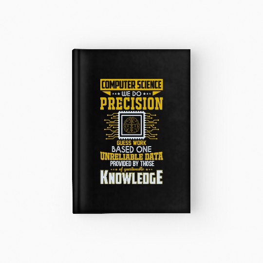 Computer Science we do 2 Hardcover Journal