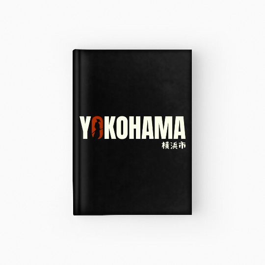 Yokohama Typography Hardcover Journal - Urban Statement