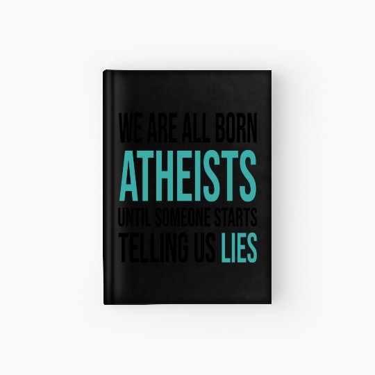 atheism science Hardcover Journal