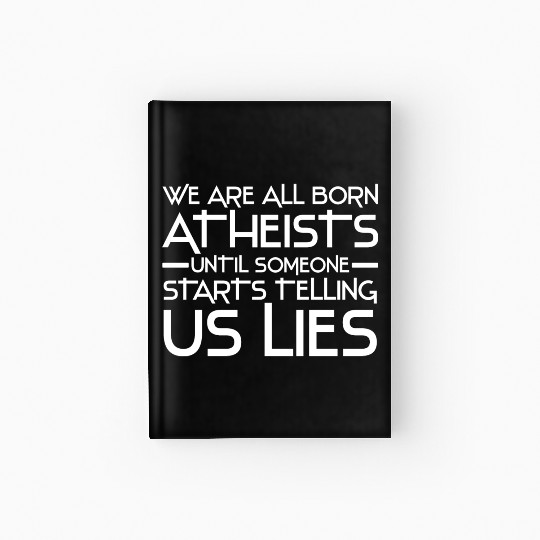 atheism science Hardcover Journal