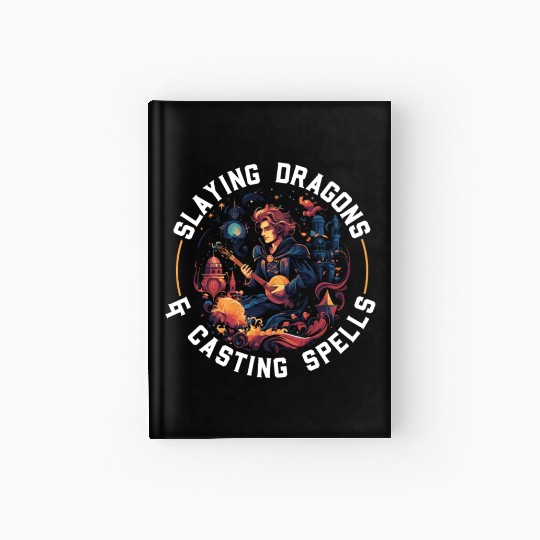 Larping Larp Larper Live Action Role Video Game Hardcover Journal