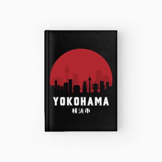 Yokohama Typography Hardcover Journal - Urban Statement