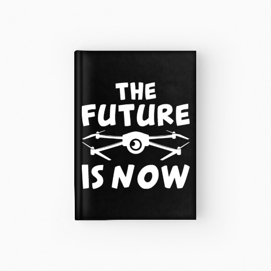 The Future Is Now Hardcover Journal