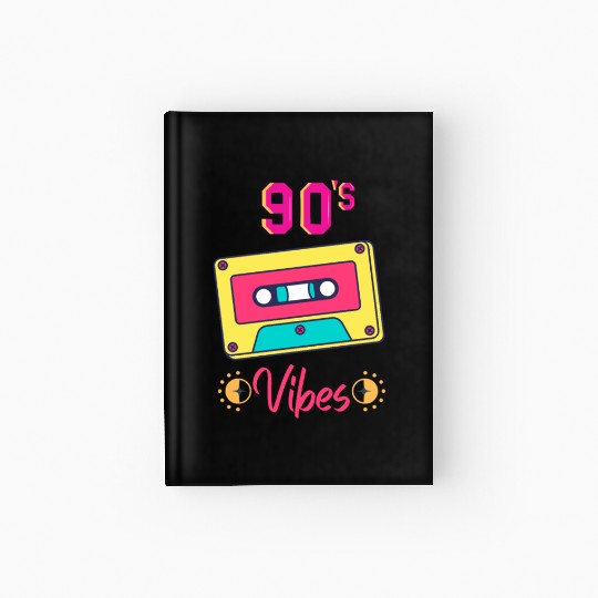 90s vibes nostalgia Hardcover Journal