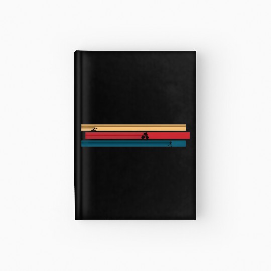 Swim Bike Run Triathlon For Extreme Athletes Hardcover Journal