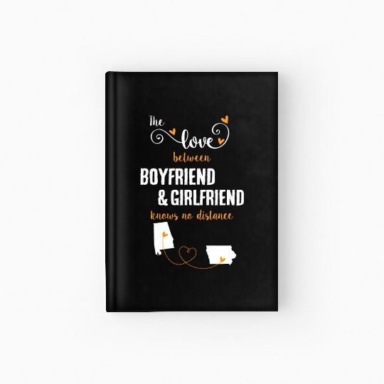Love Between BF And GF Albm To Iowa Gift Hardcover Journal