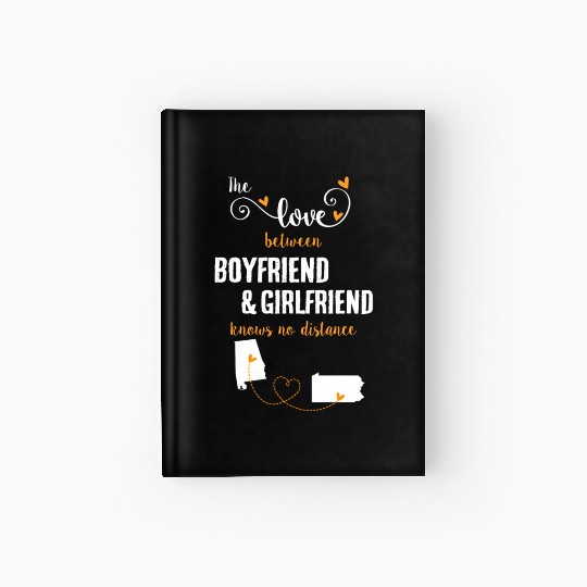 Love Between BF And GF Albm To Pennsylvania Hardcover Journal