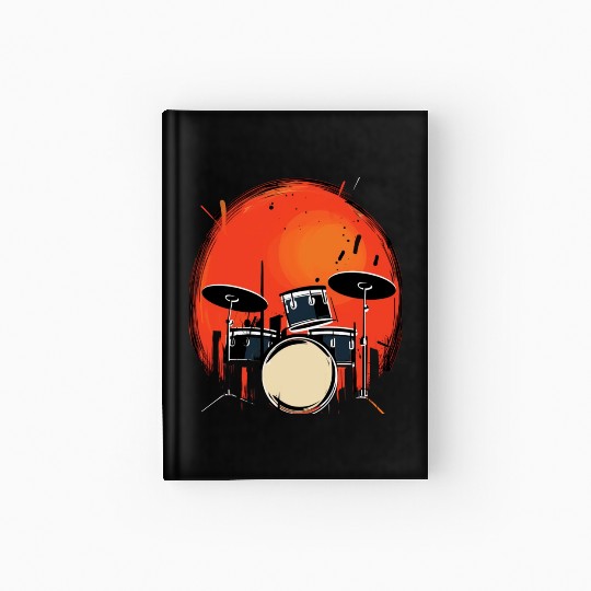 Drummer March to your Beat Hardcover Journal