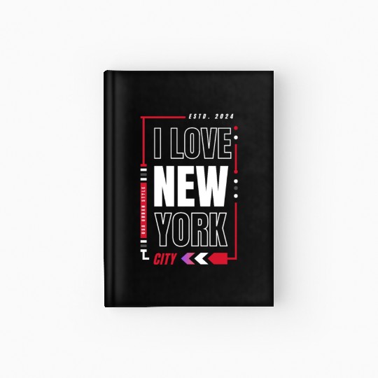 T ShirtI love new york Hardcover Journal