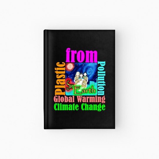 Save Earth Hardcover Journal