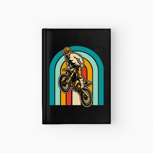 Dirt Bike Mx Motocross Supermoto Hardcover Journal