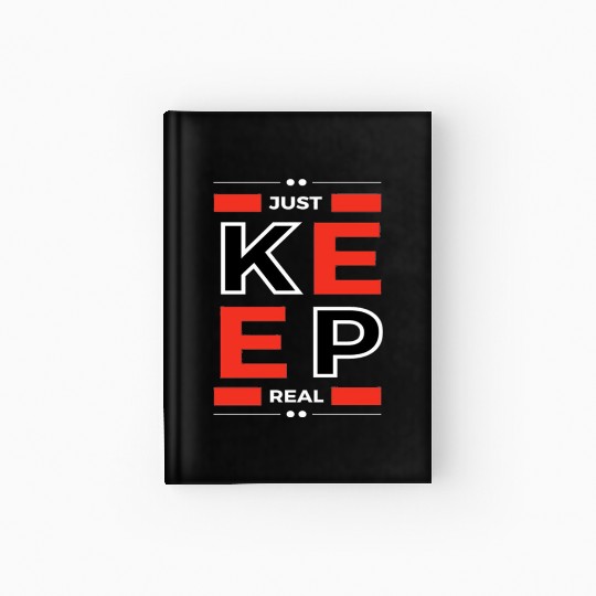 "Crimson Red and Black Combination Hardcover Journal