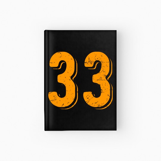 33 Number Vintage Hey Arnold Hardcover Journal