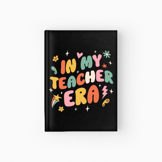In My Teacher Era Groovy Hardcover Journal