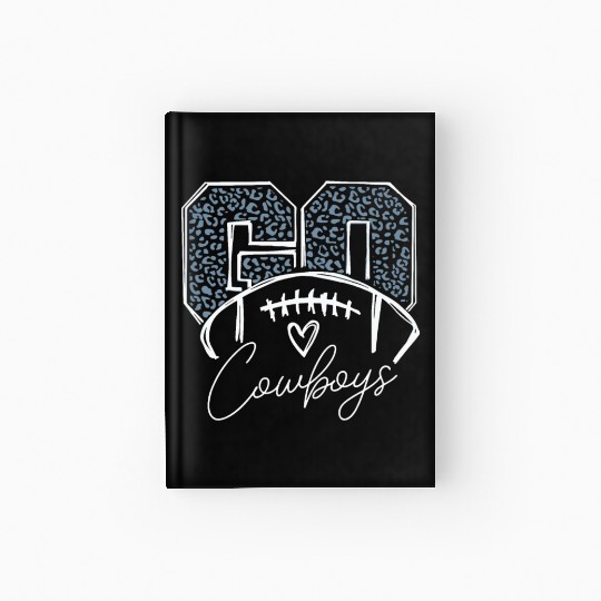 Football Go Dallas Texas Hardcover Journal For Fan Of Football