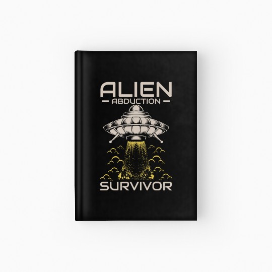 Alien, Aliens, UFO, UAP, Space Unknown Flight Hardcover Journal
