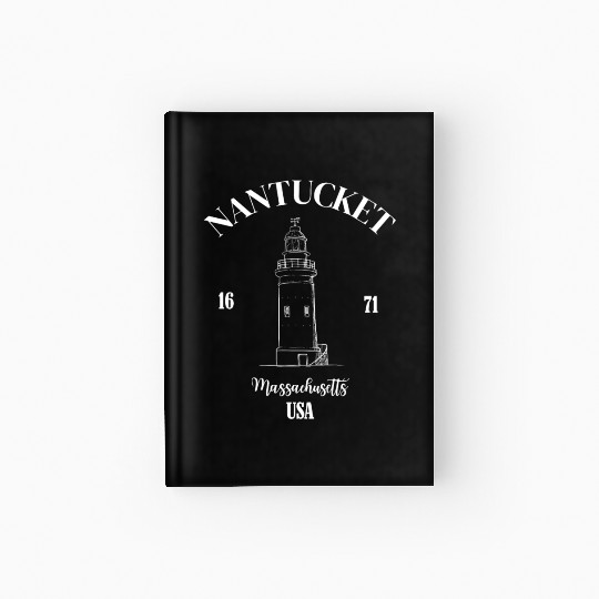 Nantucket Massachusetts Hardcover Journal