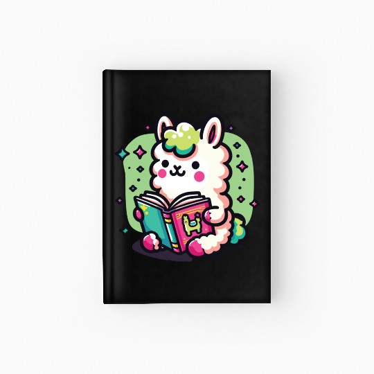 Little Cute Llama Hardcover Journal