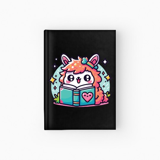 Little Cute Llama Hardcover Journal
