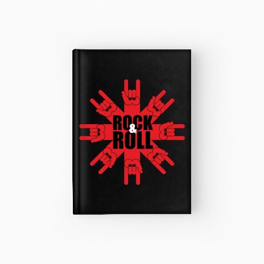 Rock And Roll Hardcover Journal