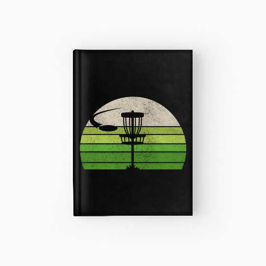 Ultimate Frisbee Disc Golf Hardcover Journal