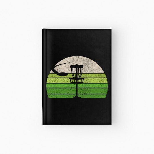 Ultimate Frisbee Disc Golf Hardcover Journal