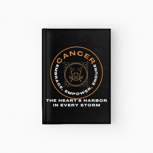 The Cancer Zodiac Sign: A Symbol of Strength Hardcover Journal