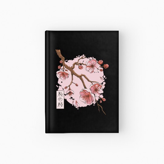 Springtime Sakura Serenity Hardcover Journal
