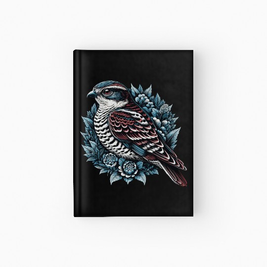 Sparrow Hawk Bird of Prey Hardcover Journal for Avid Bird Lovers