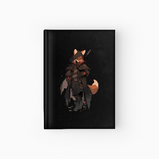 Dexterious Fox Rogue Hardcover Journal