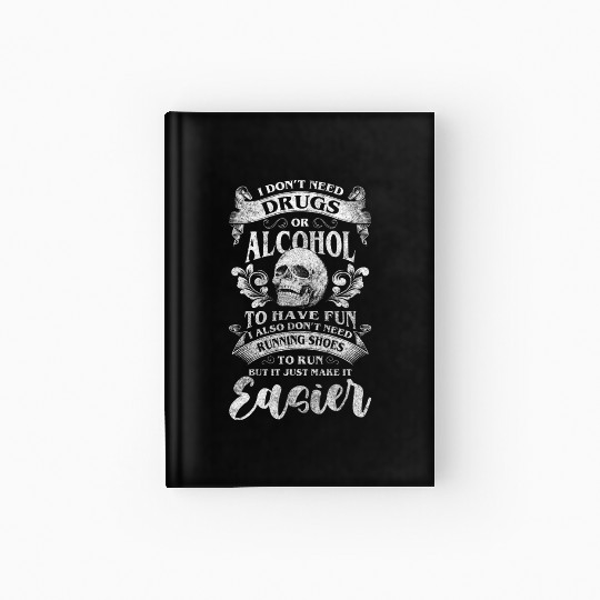 Withdrawal Dependent New Life Marijuana Hardcover Journal